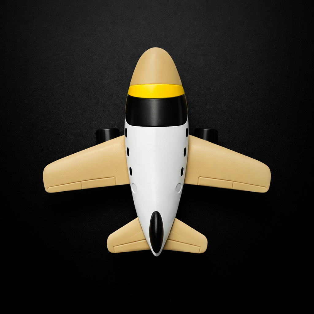 Magnetic Aeroplane Toy – 3D Printed Build & Play Model
