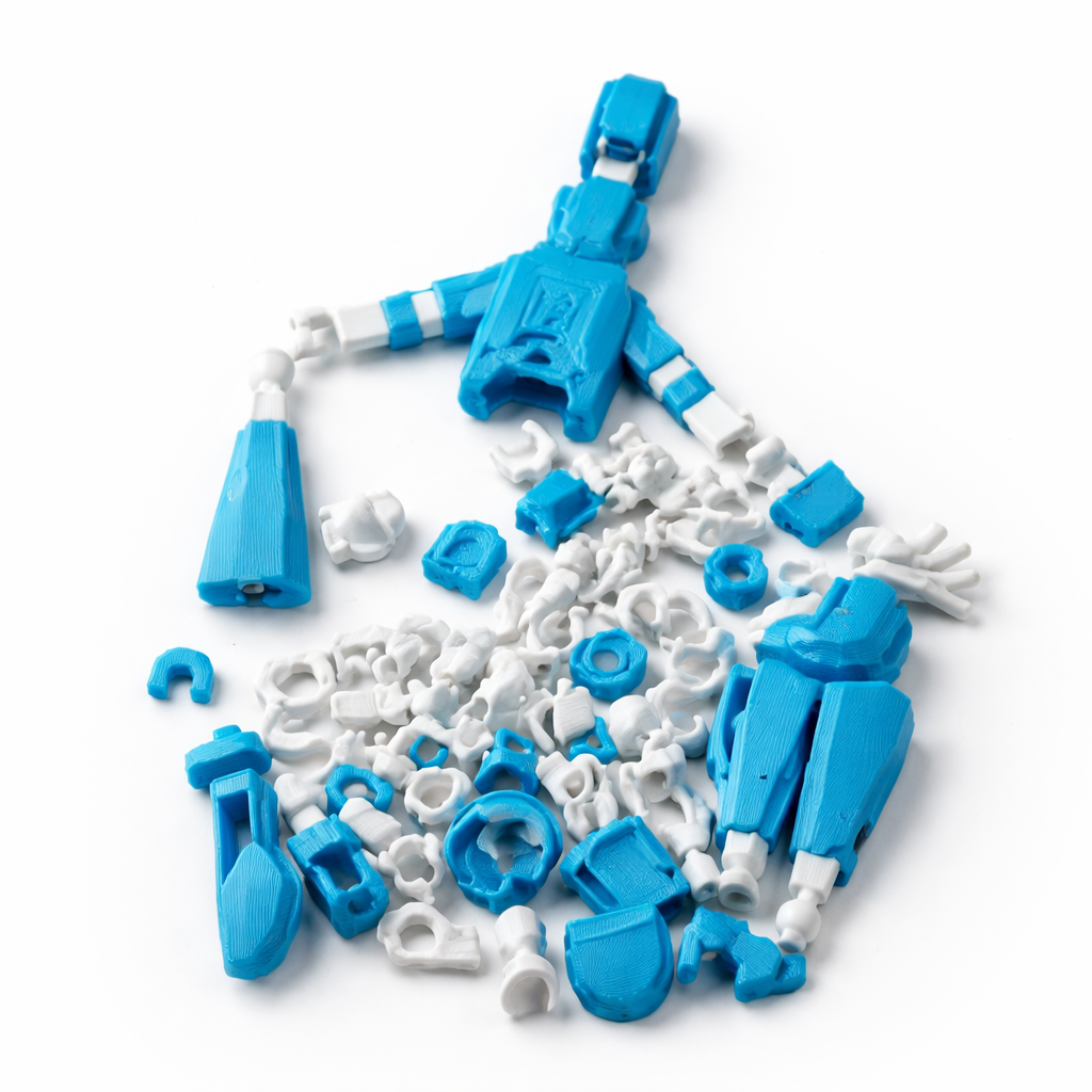 Dummy13 Robo – Fully Articulated 3D Printed Action Figure