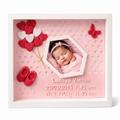 New Born Photo Frame – Personalized Baby Name & Birth Details Frame | 3D Printed Premium Keepsake