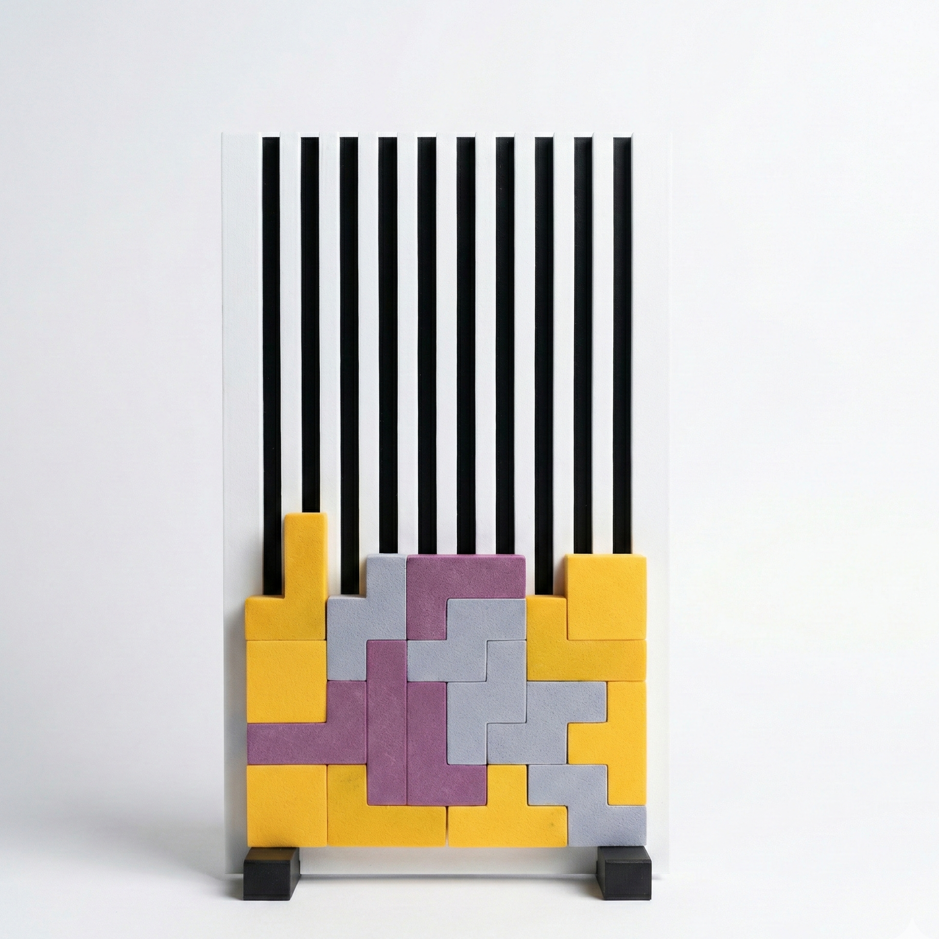 Tetris Puzzle – 3D Printed Brain Teaser Game