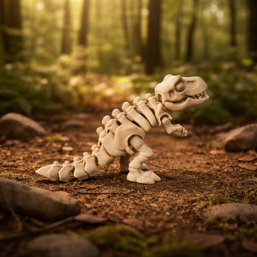T-Rex Figure – 3D Printed Dinosaur Collectible Model