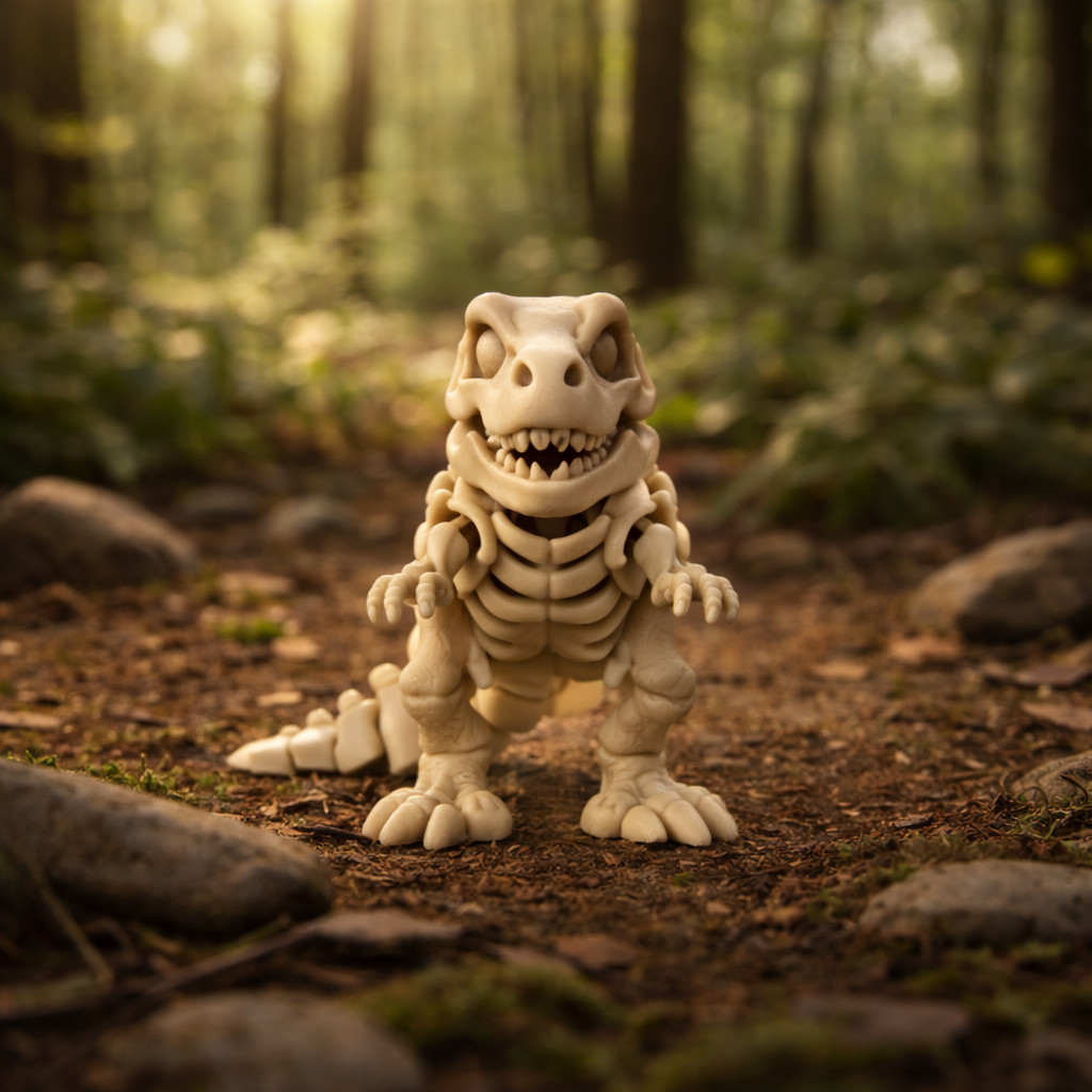 T-Rex Figure – 3D Printed Dinosaur Collectible Model