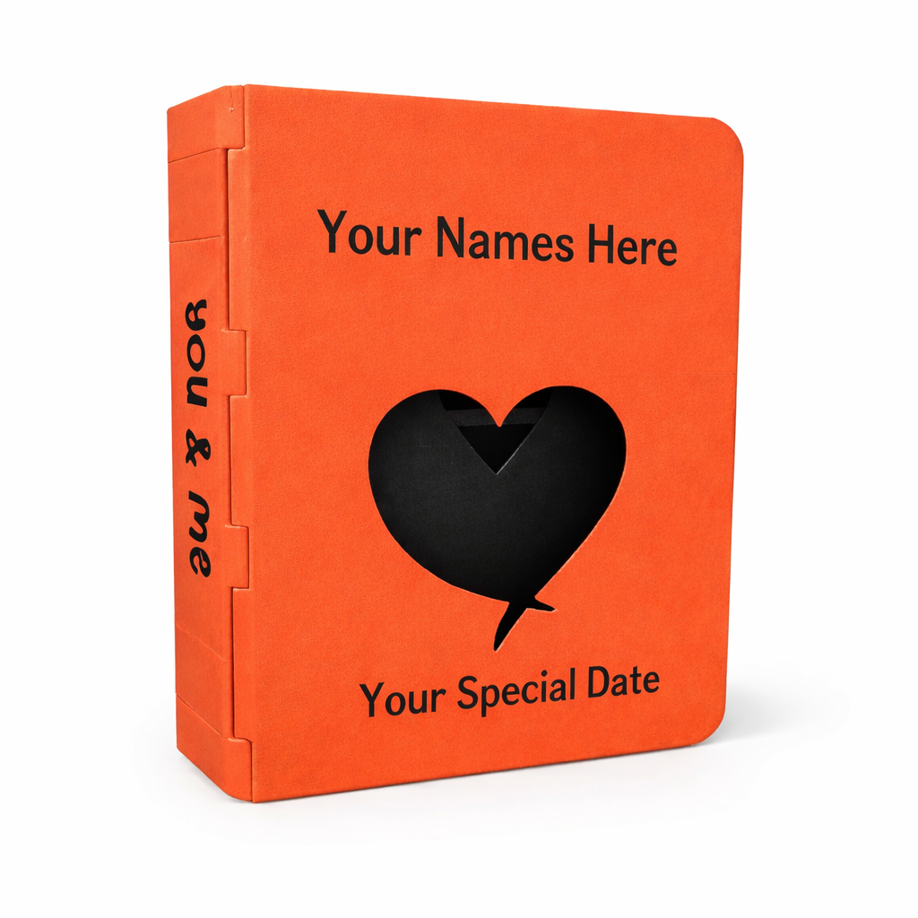 You and Me Photo Frame – Premium 3D Printed Couple Frame with Magnets