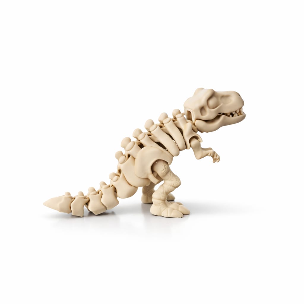 T-Rex Figure – 3D Printed Dinosaur Collectible Model